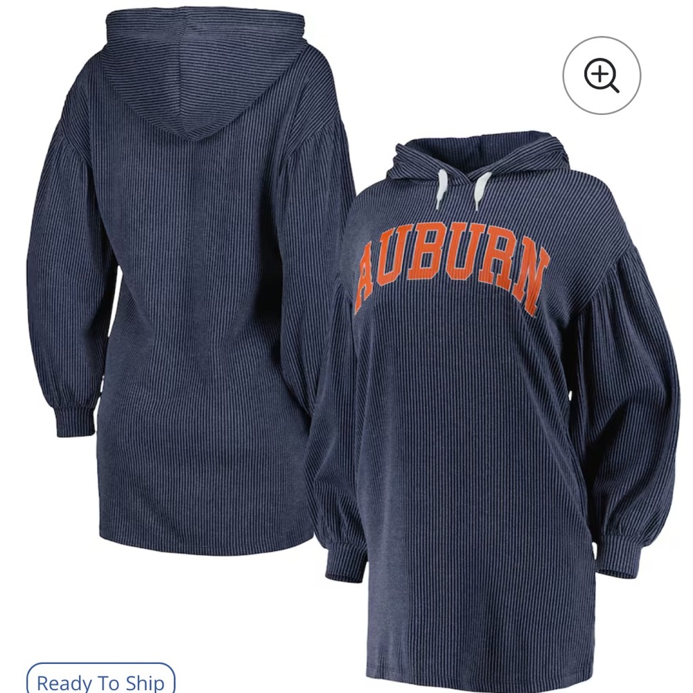NEW Auburn dress with hood size 2x